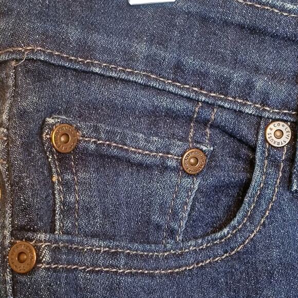 Levi's The Original Jean Mid Rise Skinny denim jean size 2 or 27x29 - Picture 4 of 10